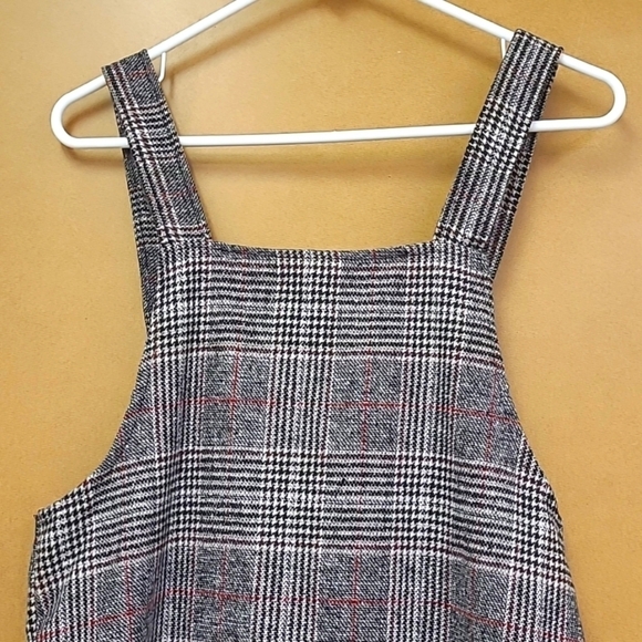 Mill Studio Black and White Plaid Tweed Style Jumper - Picture 3 of 8